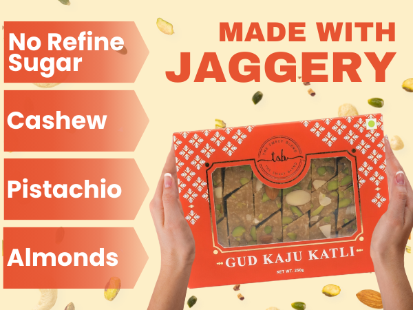 Gud Kaju Katli - 250g