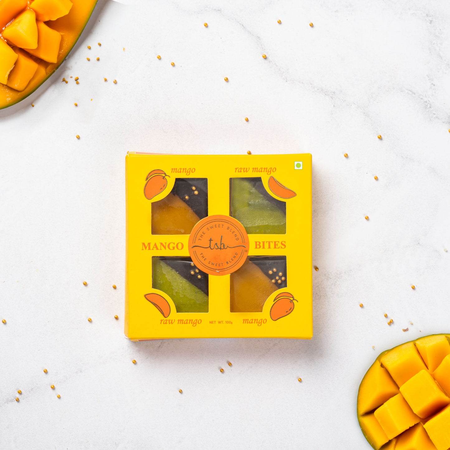Mango bites box of 4