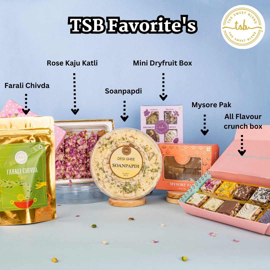 The Sweet Blend's best sellers- diwali gift for friends & family