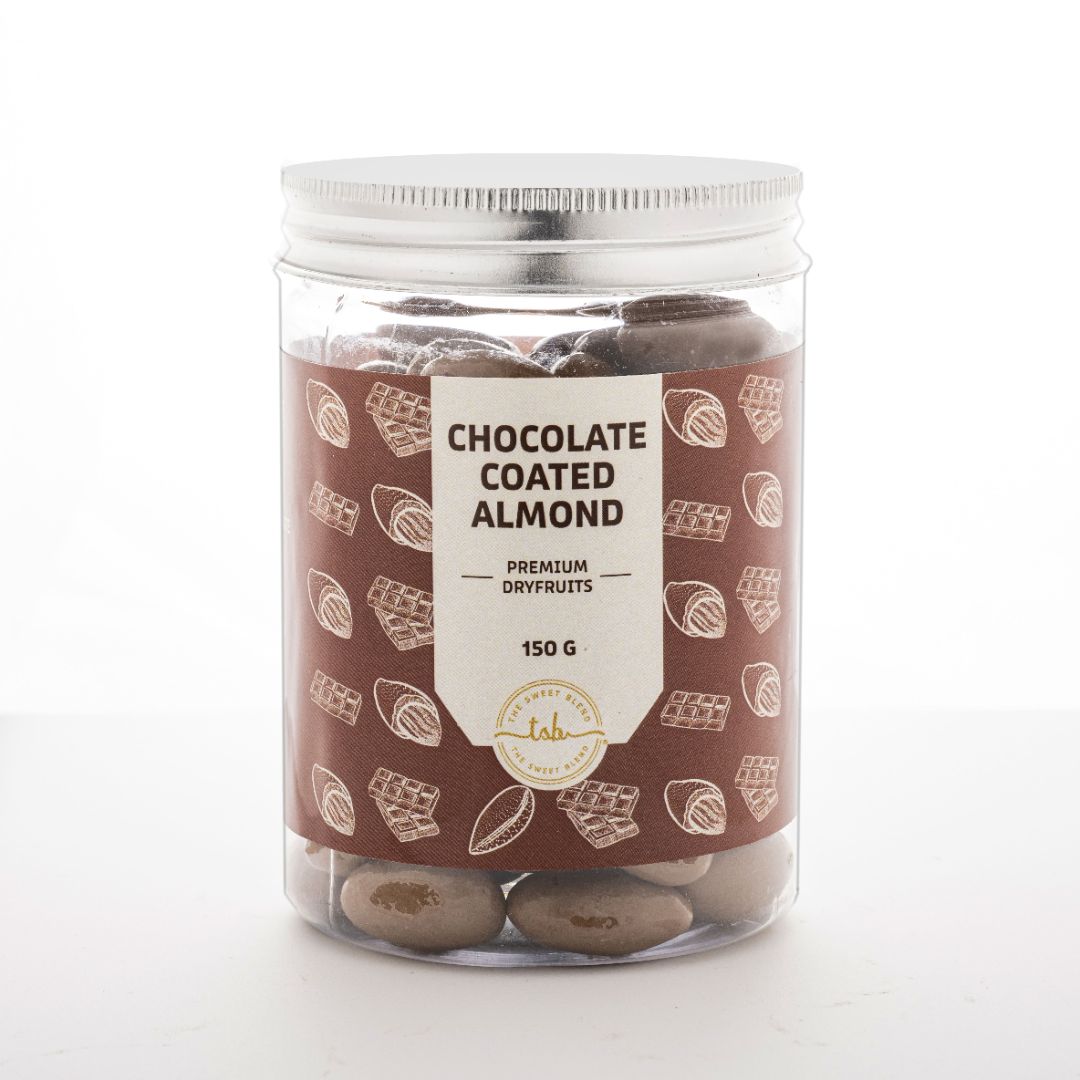 Chocolate coated almonds pack of 150 grams