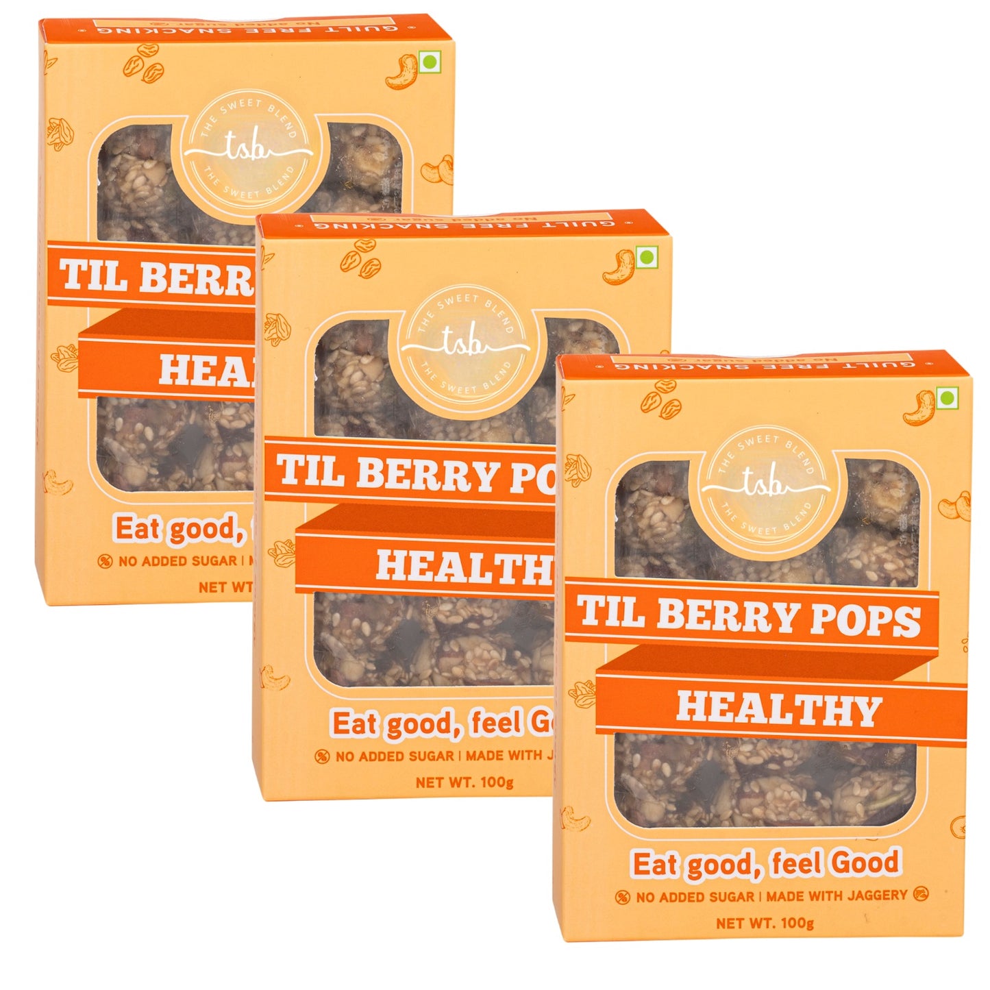Til Berry Pops - Healthy - 100g X 3