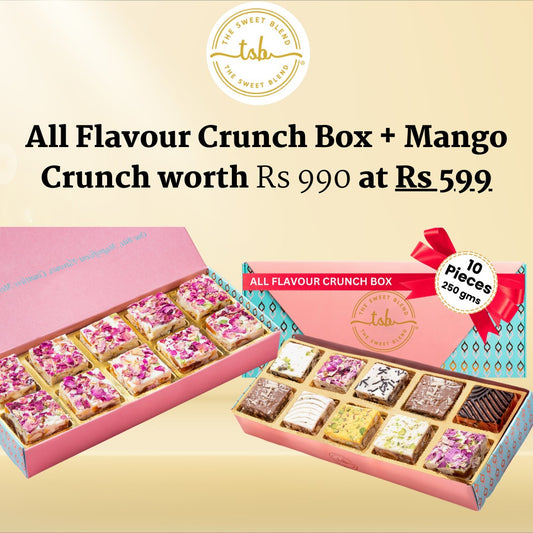 All Flavour Crunch Box + Mango Crunch @ flat 599/-