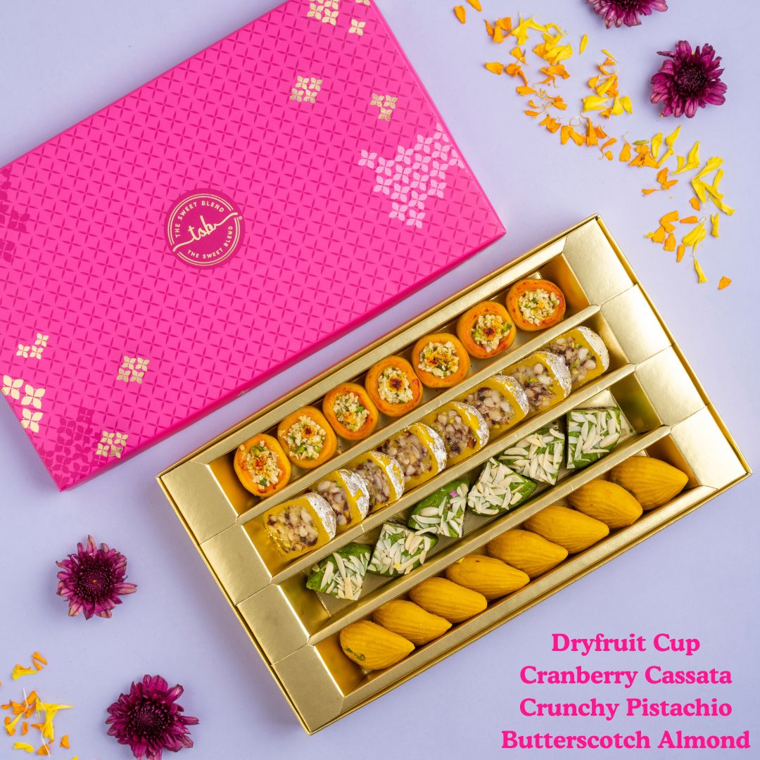 Buy Diwali Gift Box Online | Indulgent Mithai Box – The Sweet Blend