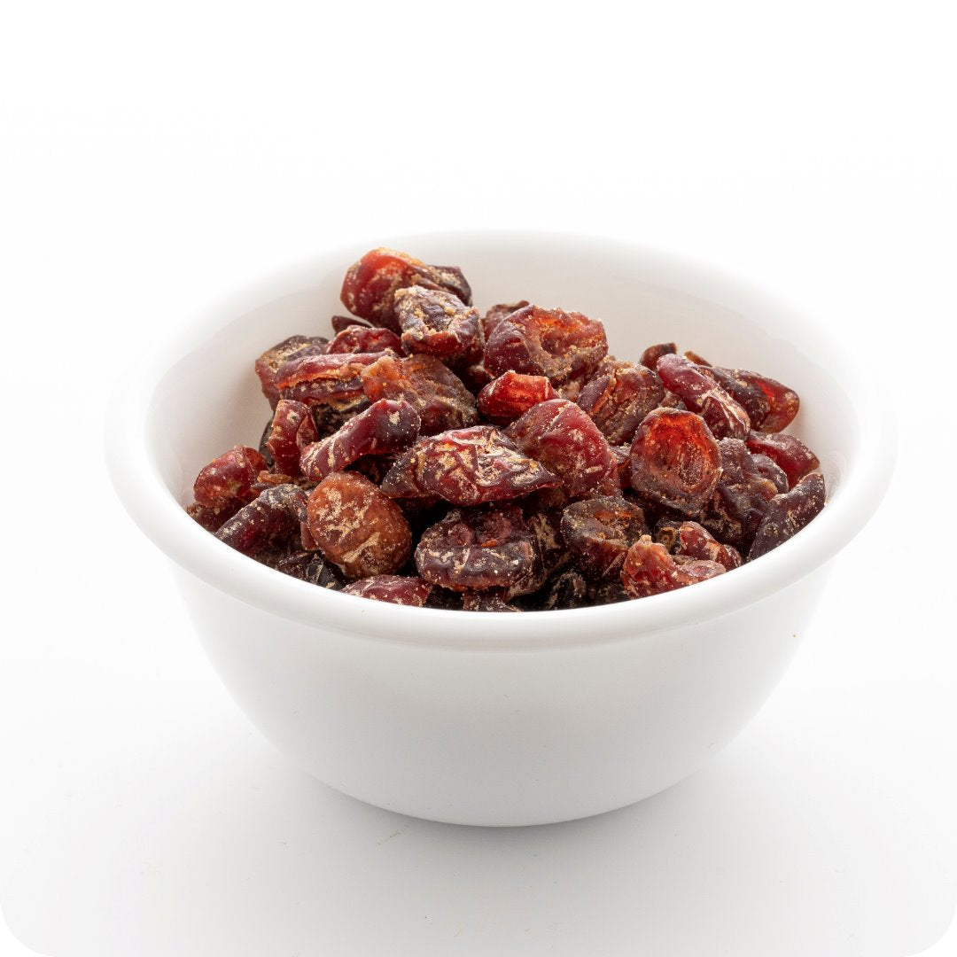 Bowl of chatpata cranberries