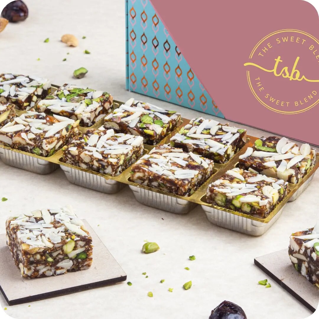 Buy Khajur Bites Box of 250 gm | The Sweet Blend
