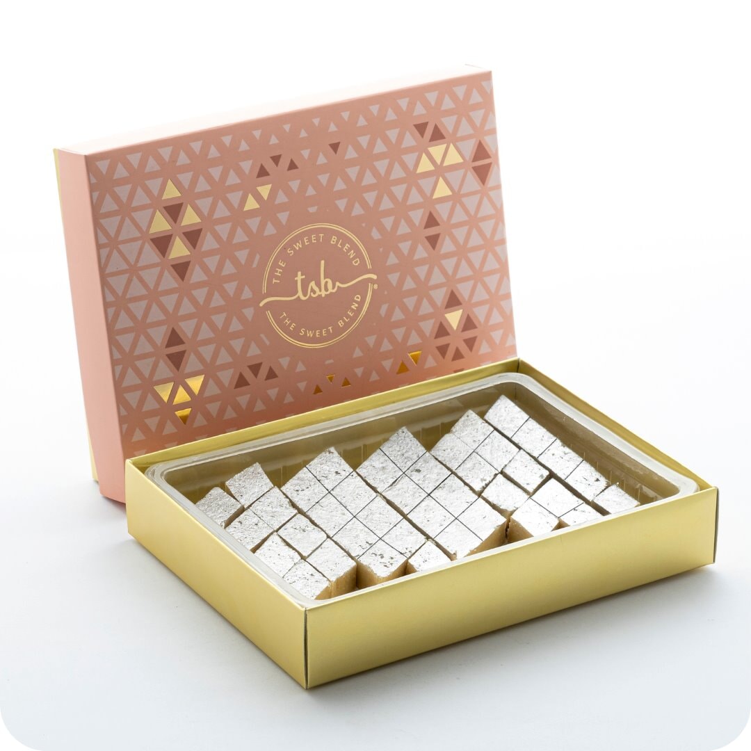 Mini kaju katli box of 450 grams by The Sweet Blend